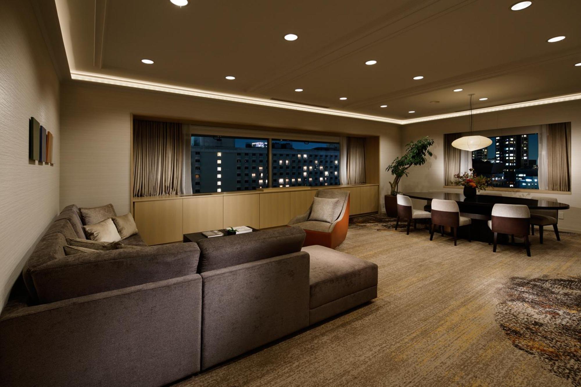 Grand Prince Hotel Takanawa Tokyo Exterior photo A living room with indirect lighting