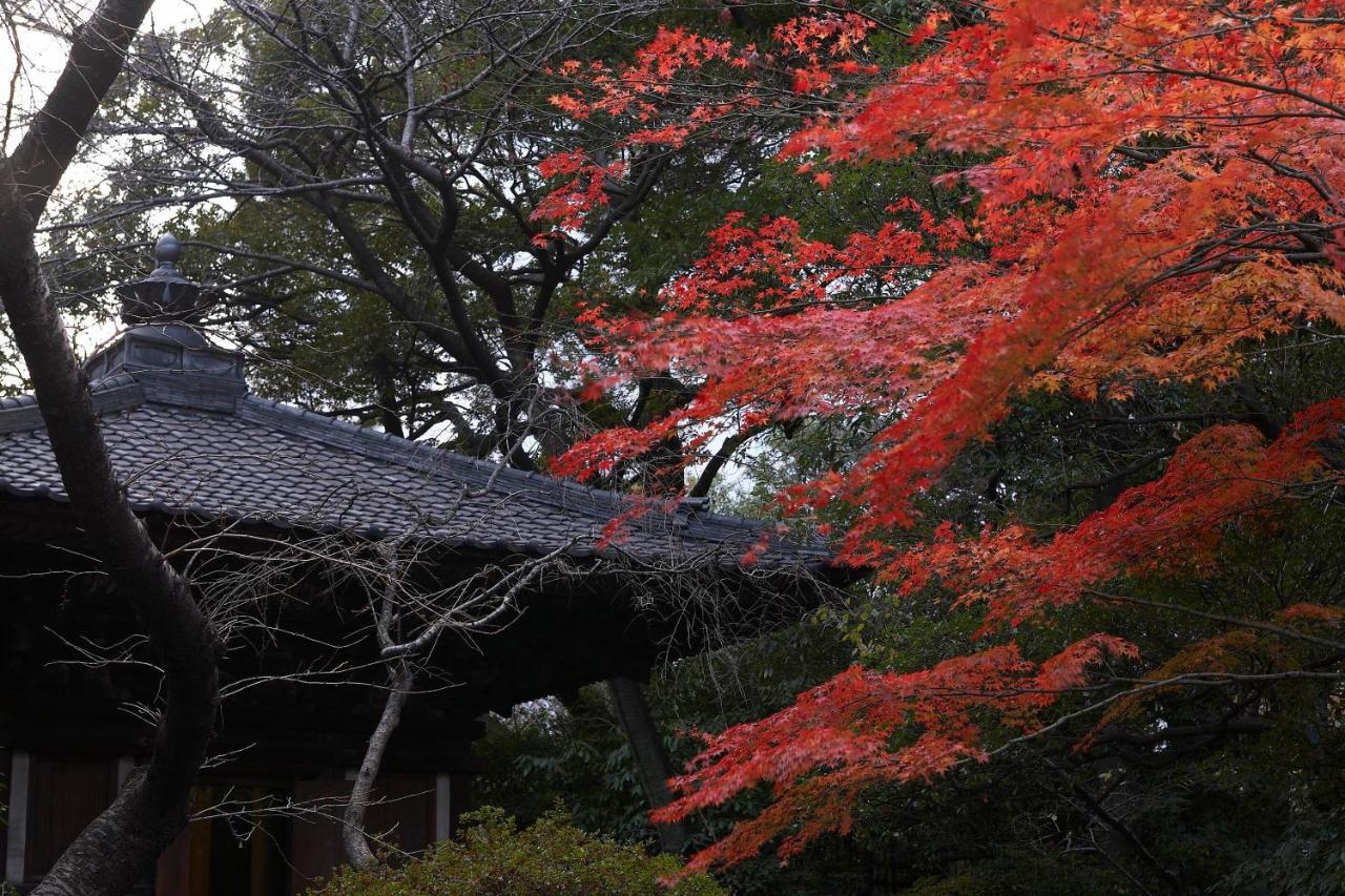 Grand Prince Hotel Takanawa Tokyo Exterior photo Autumn colours at the shrine